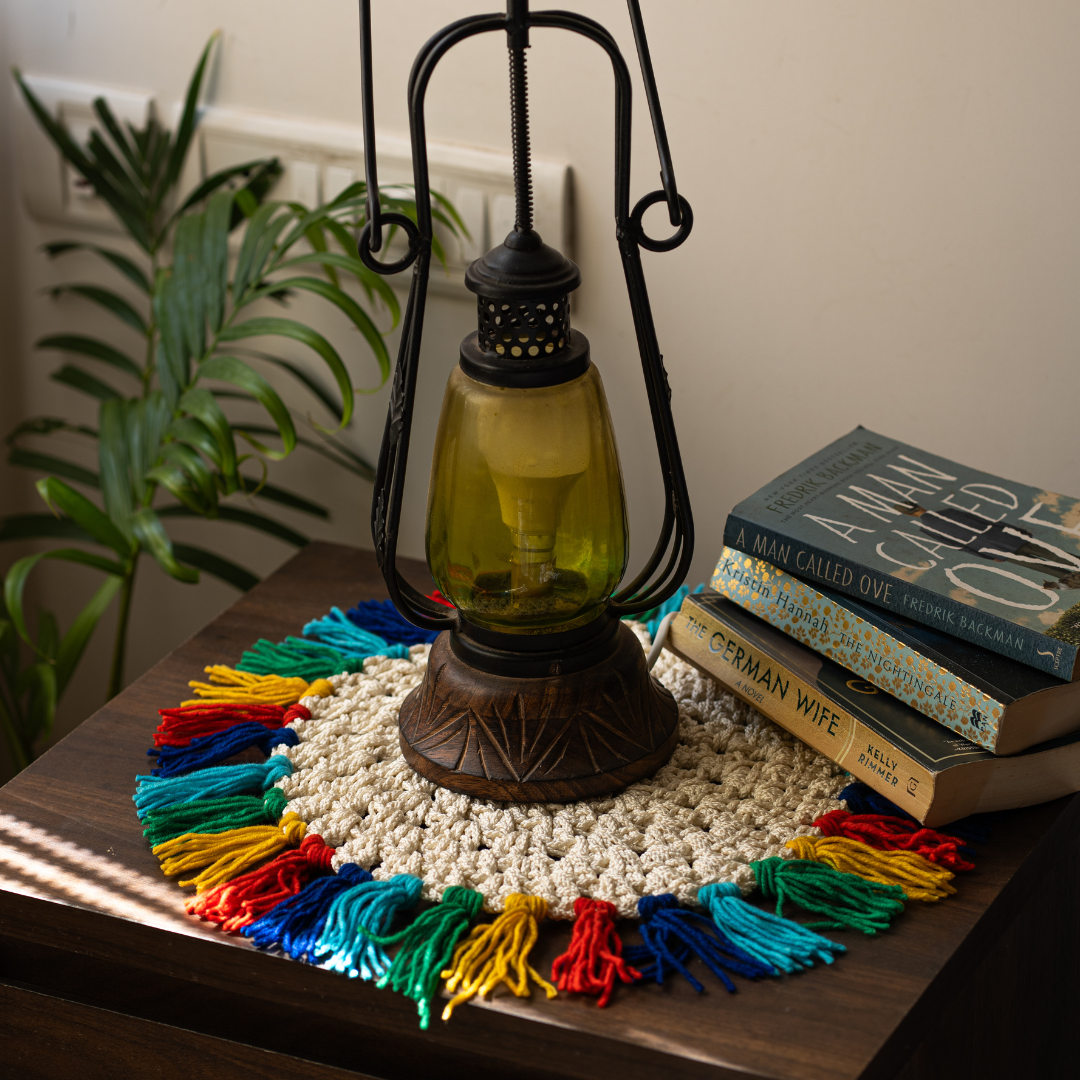 JASHN Crochet Placemats | Boho Decor for Home & Dining