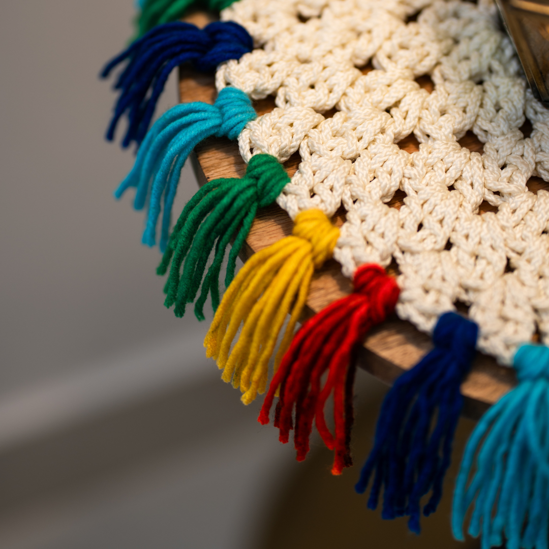 JASHN Crochet Placemats | Boho Decor for Home & Dining