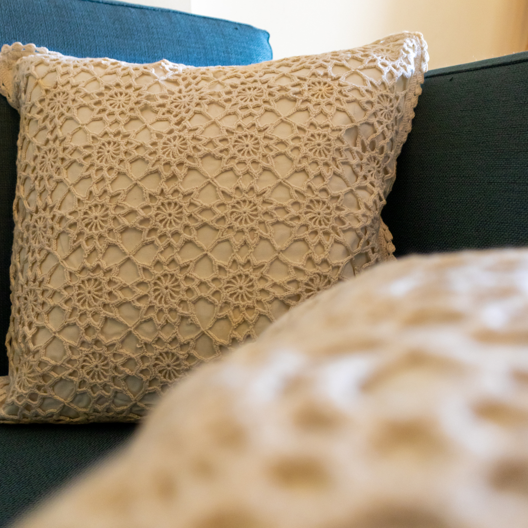 ZIBA Crochet Cushion Covers | Handcrafted Artisan made Decor